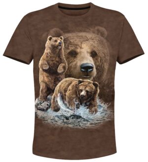 Κοντομάνικα"Bear" A002
