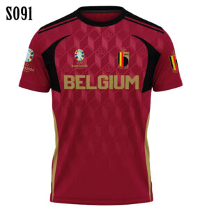 Κοντομάνικα"EURO 2024 Belgium" S091