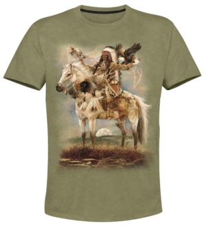 Κοντομάνικα"Valley of the Eagles Indian Horse" A016