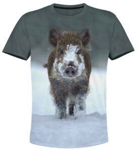 Κοντομάνικα"Wild Boar" F004